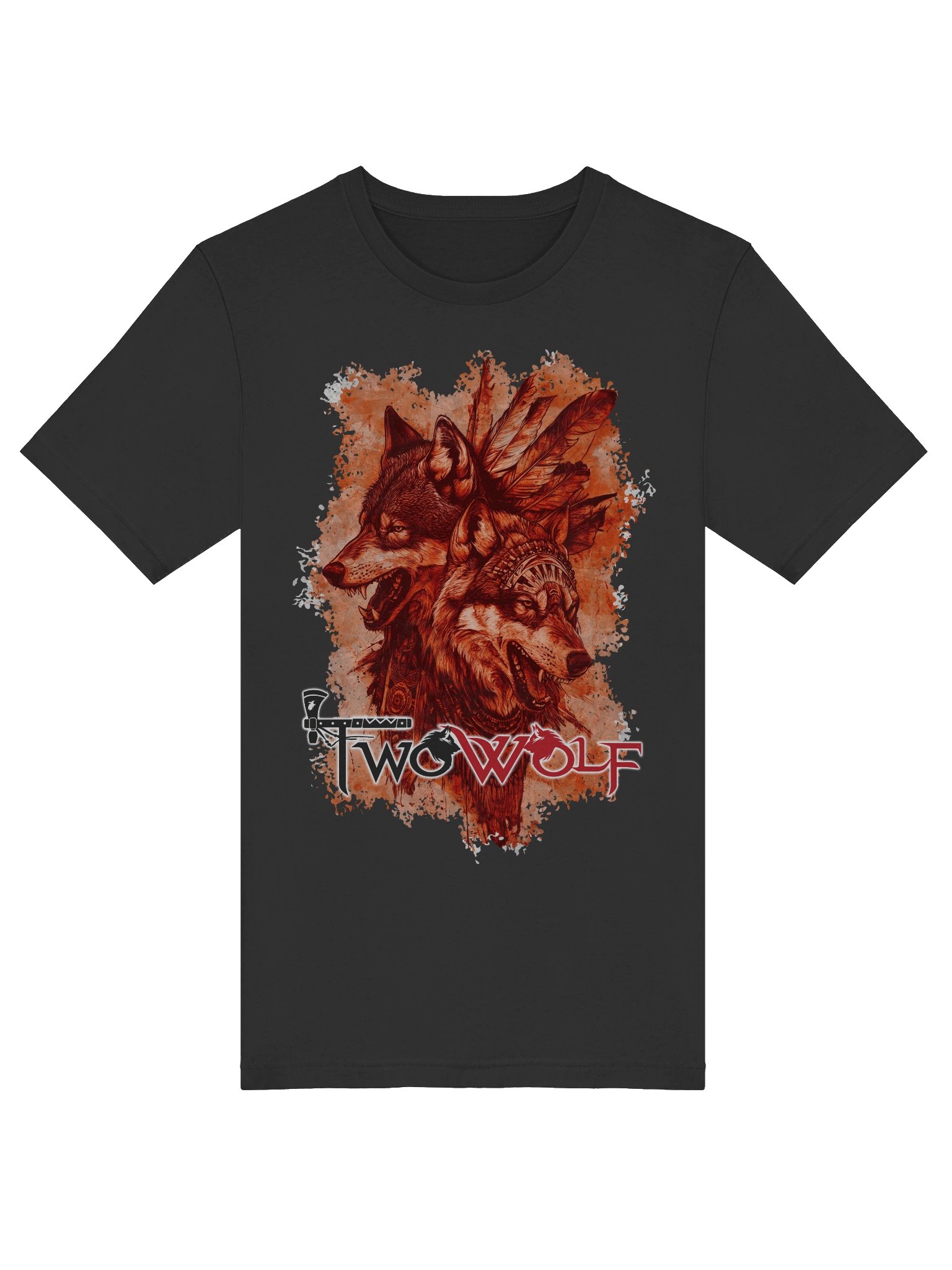 Two Wolf Art Tee product image (5)