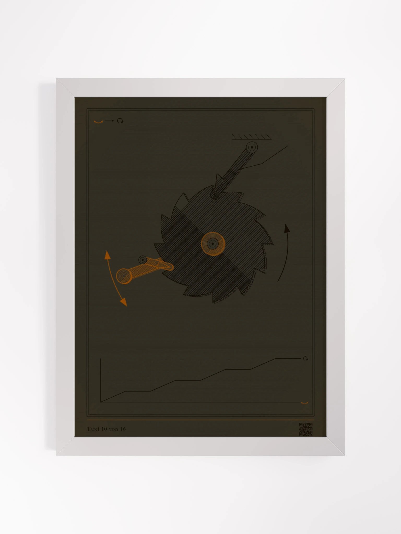 MOTION 10 · Klinkengetriebe · gerahmt product image (11)