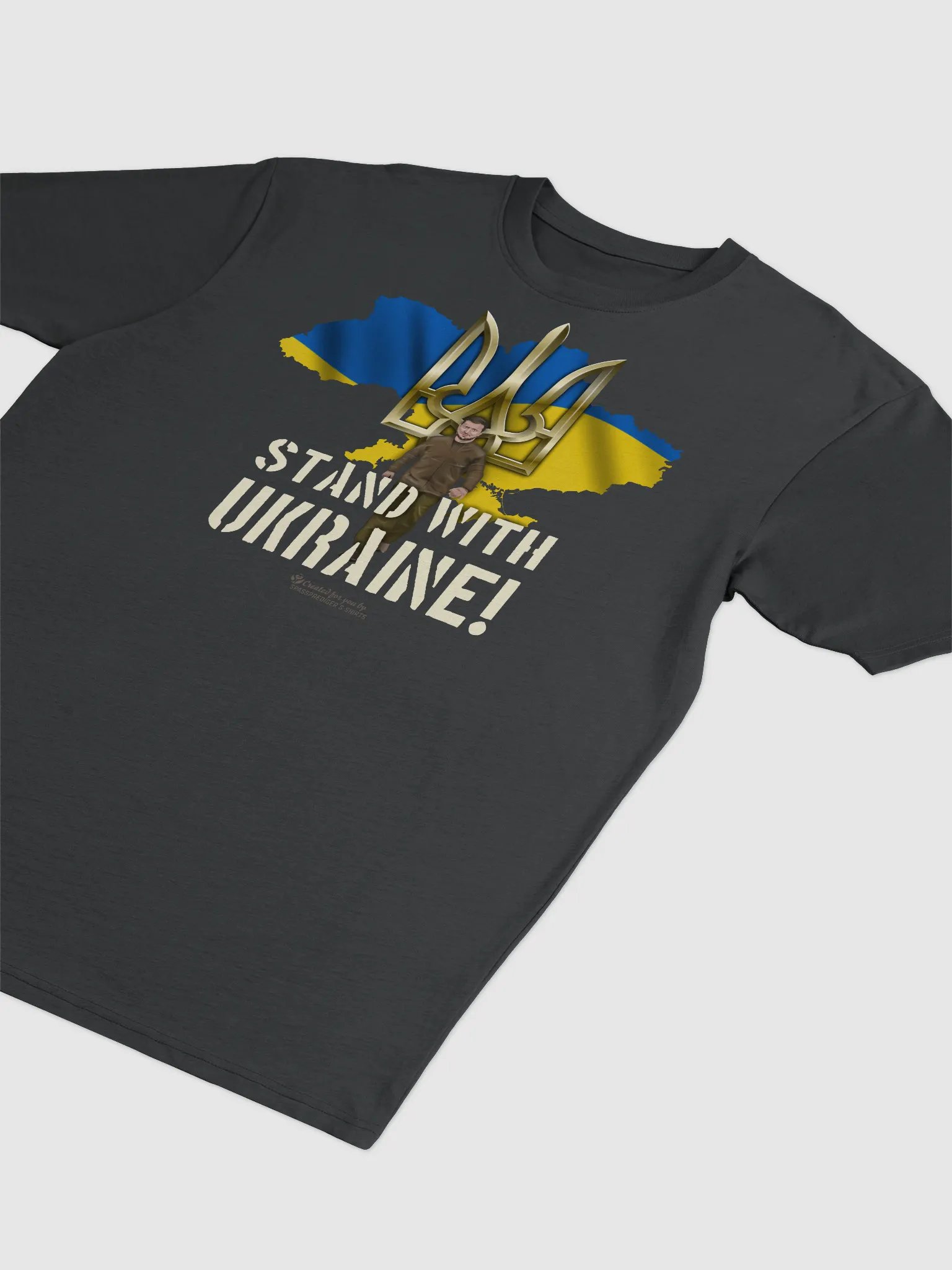 Stand with Ukraine Premium Tee product image (3)