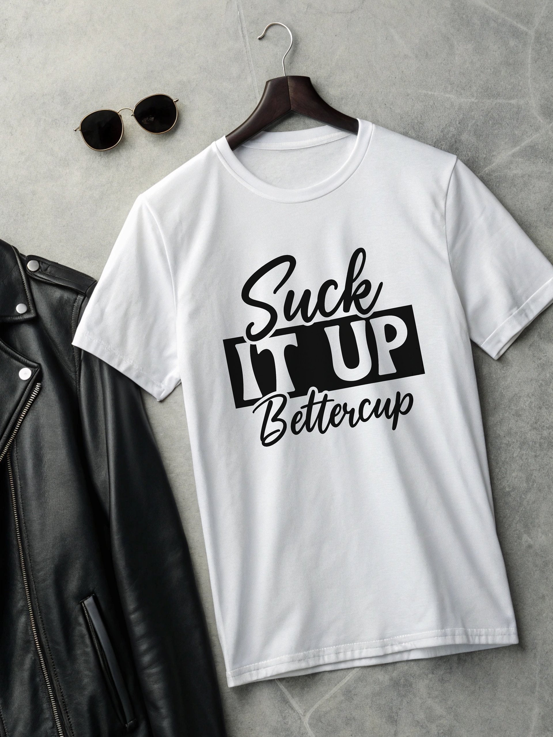 Suck It Up Bettercup Women's White T-Shirt product image (2)