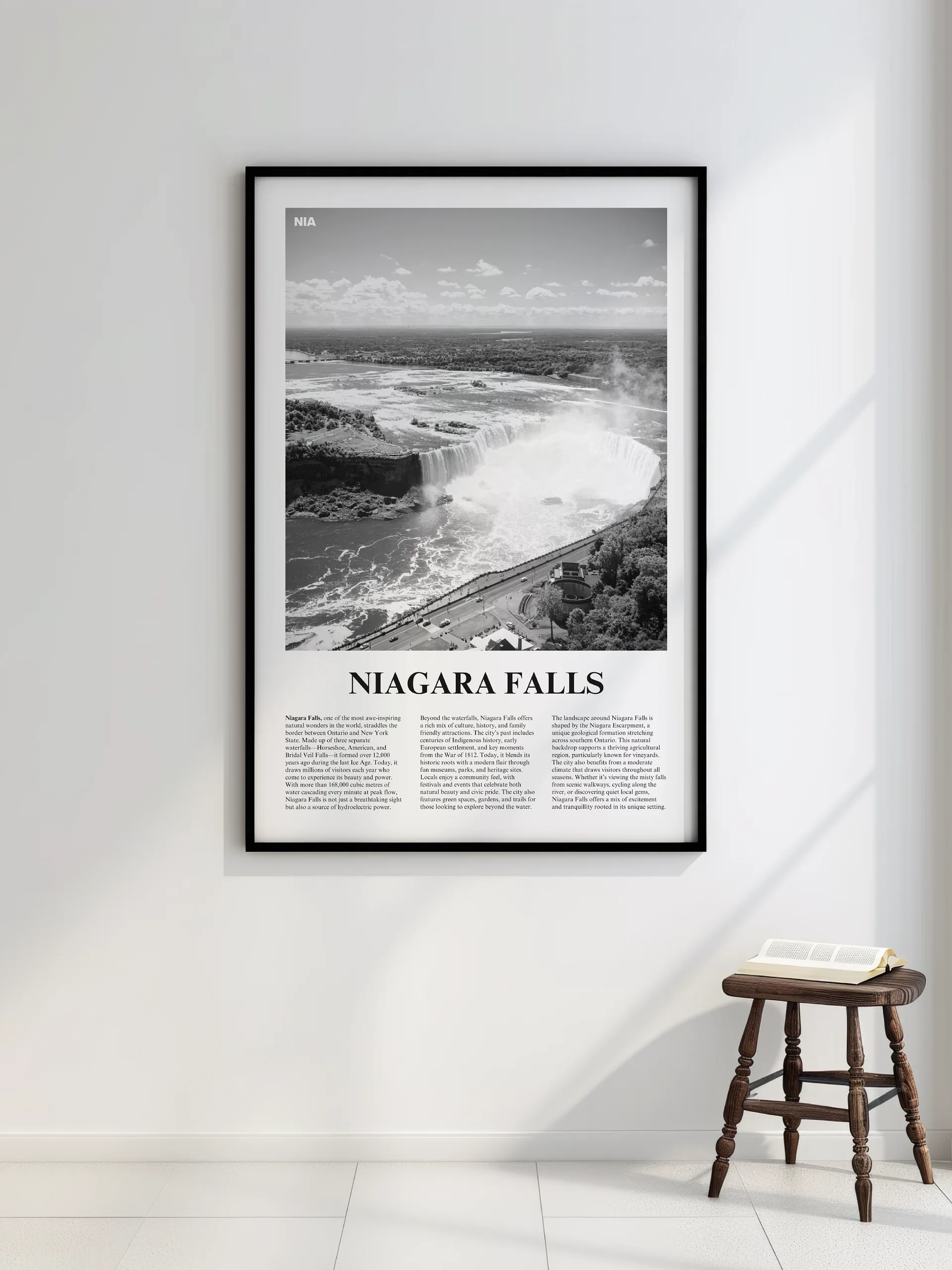 Niagara Falls 02 Newspaper Poster product image (2)