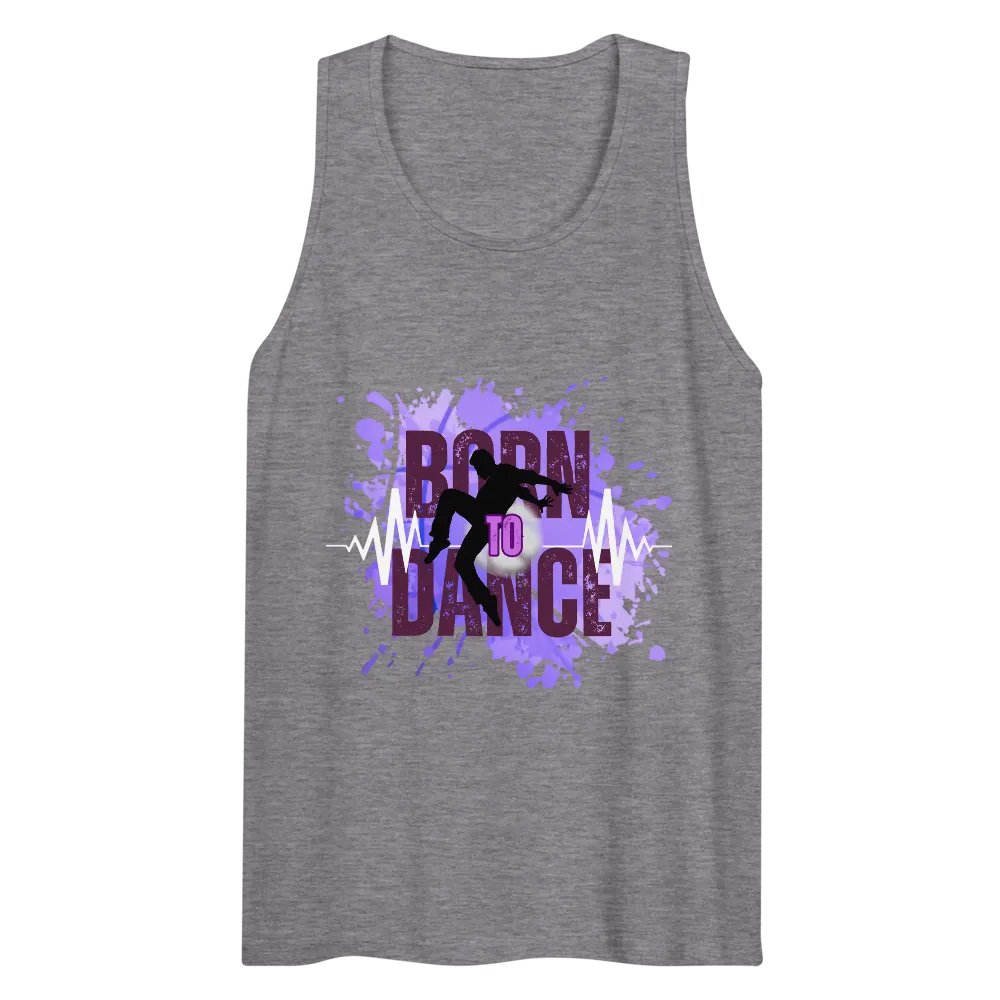Born to Dance His Silhouette Embrace Tank Top product image (126)