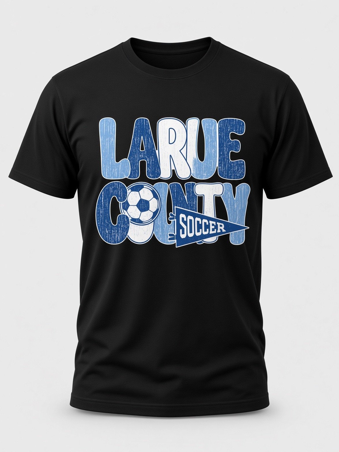 Soccer Bubble Letters Tee product image (1)