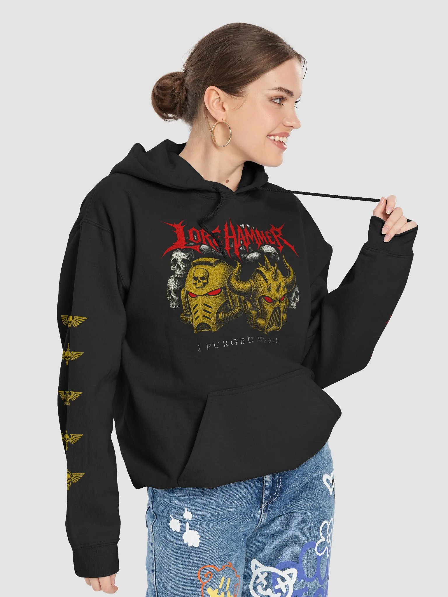 PURGE THE DAEMONS DELUXE HOODIE product image (2)