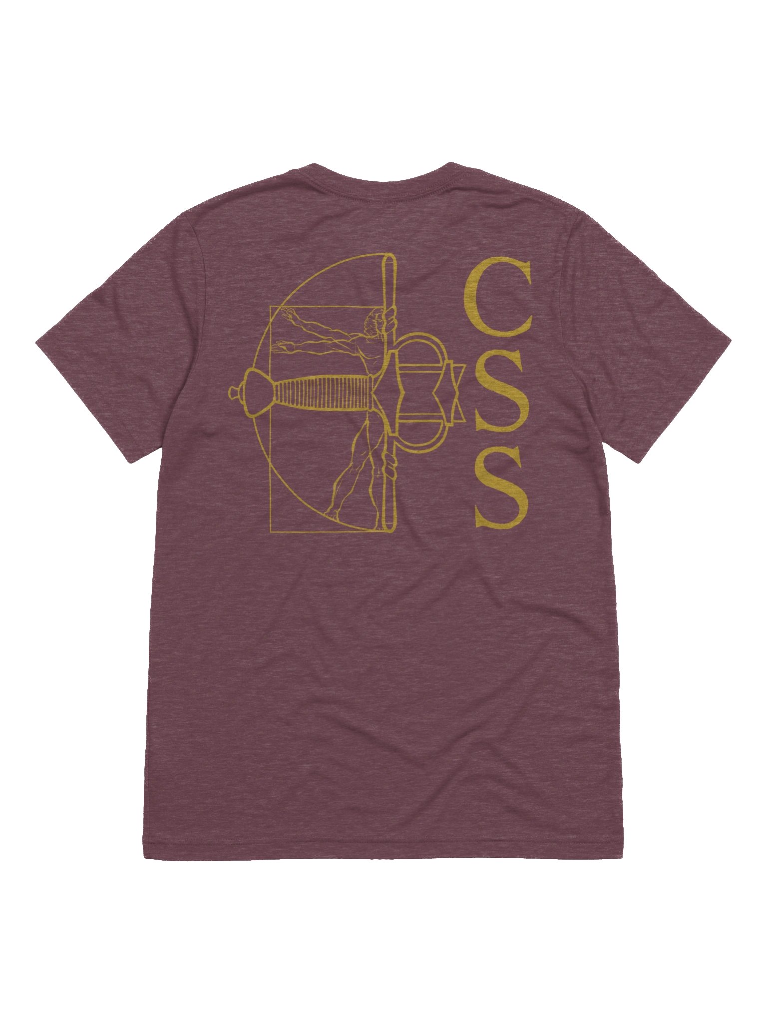 CSS T Shirt Maroon product image (2)