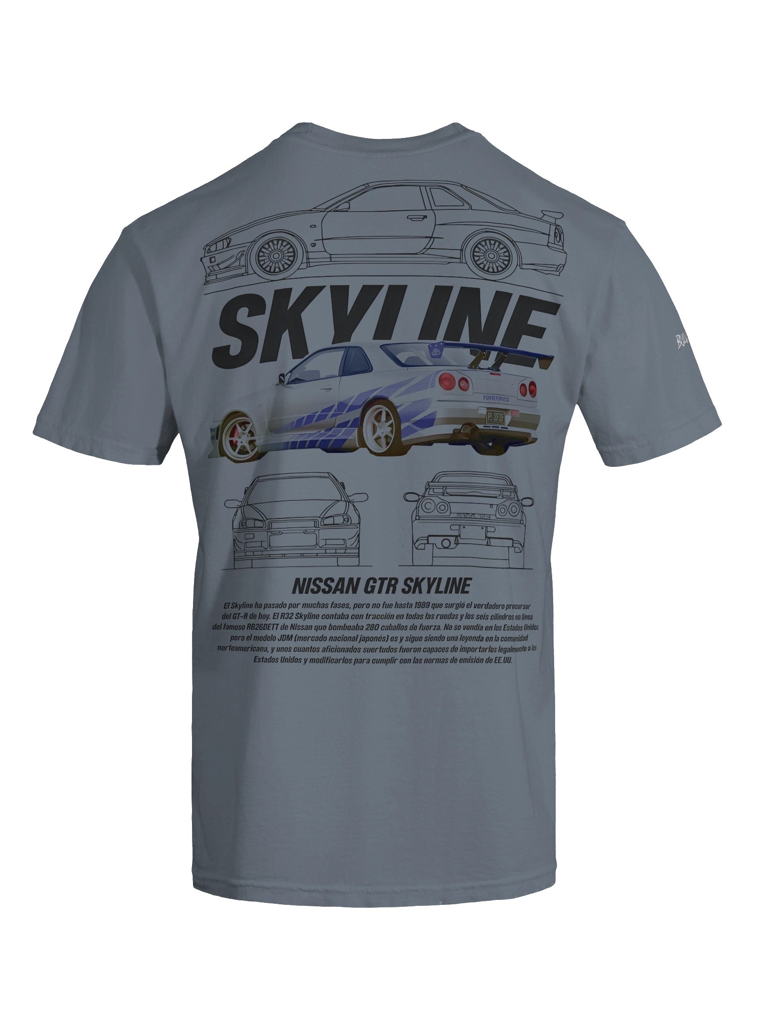 Sky Line Tee - Bulvant - grisFx-hbPs