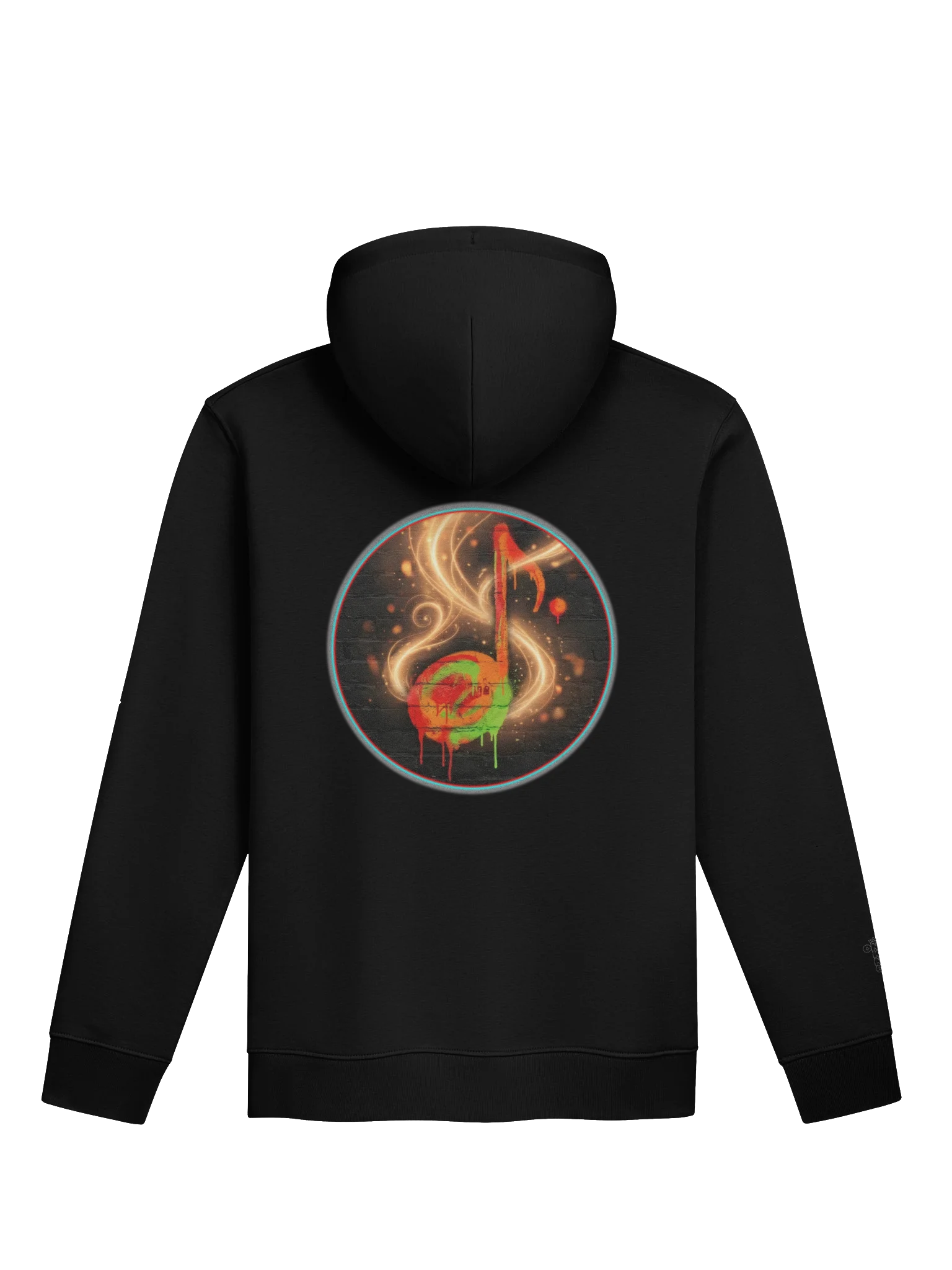 ONE KING Brothers 100% Organic Cotton Premium Street Hoodie with embroidered sleeve logo product image (1)
