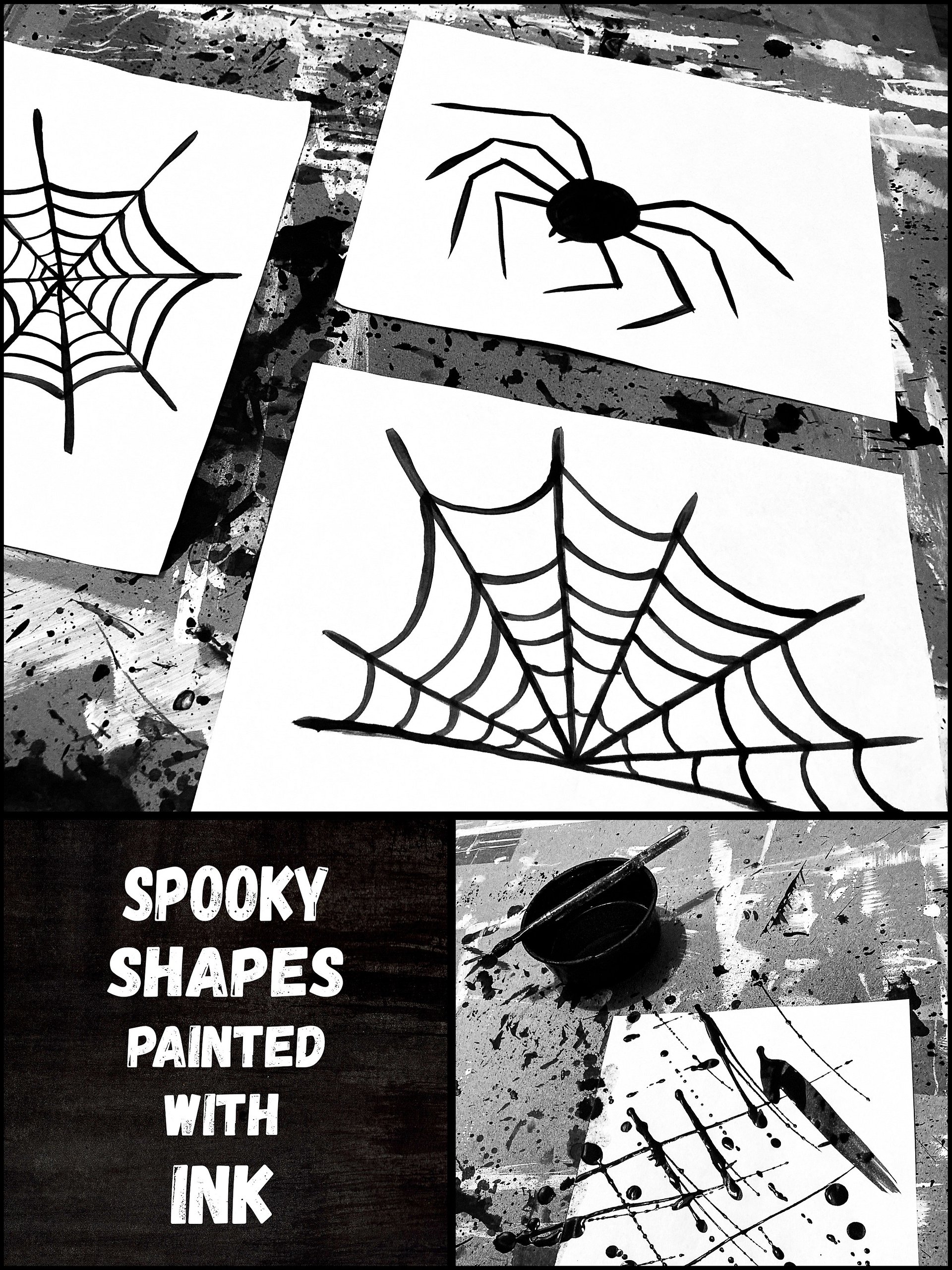 HOLOGRAPHIC STICKER SHEET - SPIDERS product image (4)