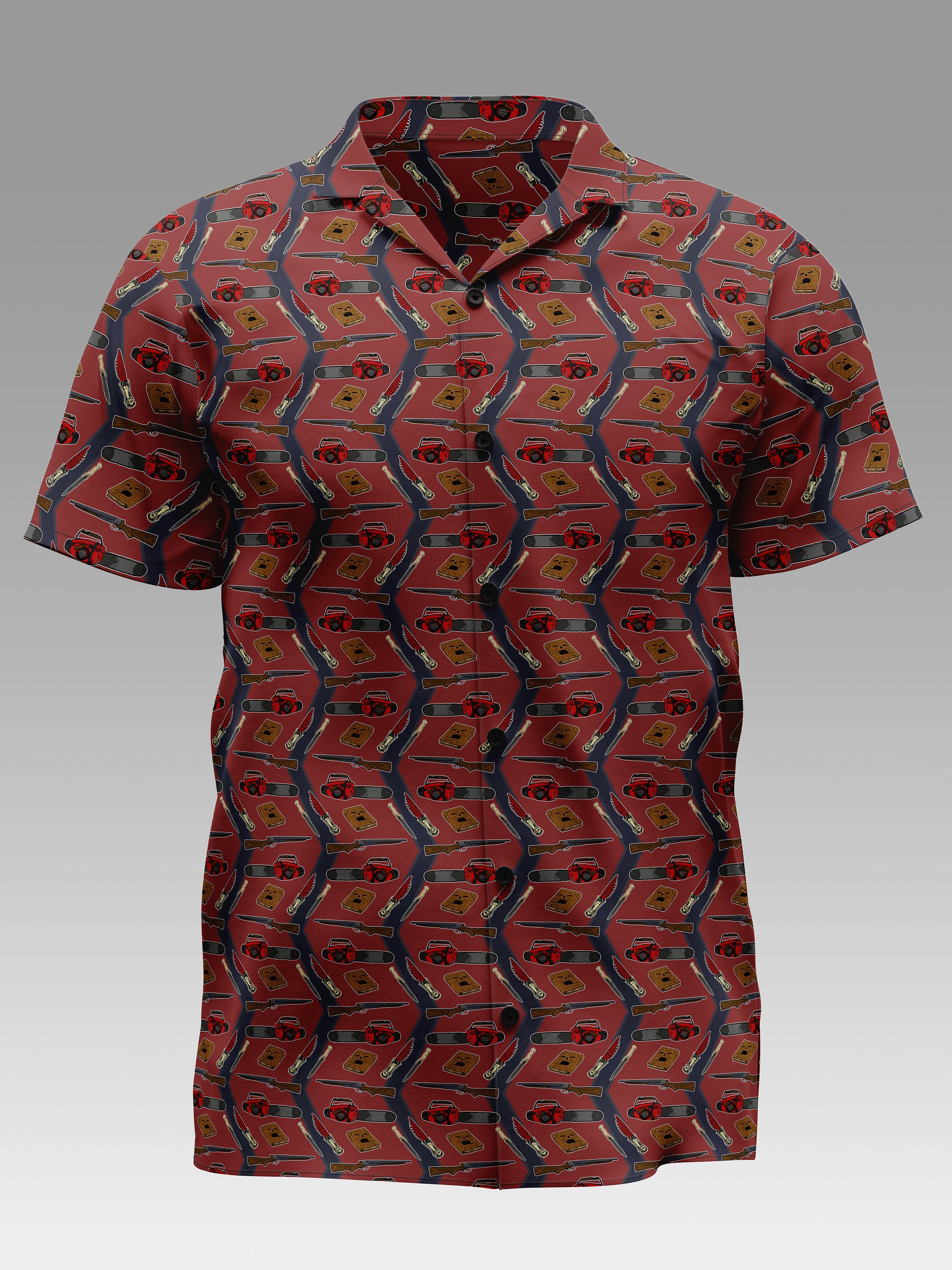 Deadite Slayer Button-up Shirt product image (1)