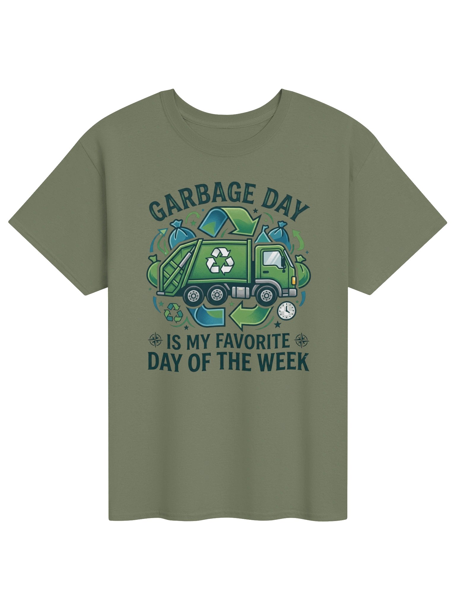 Garbage Day Is My Favorite Day of the Week T-Shirt product image (1)