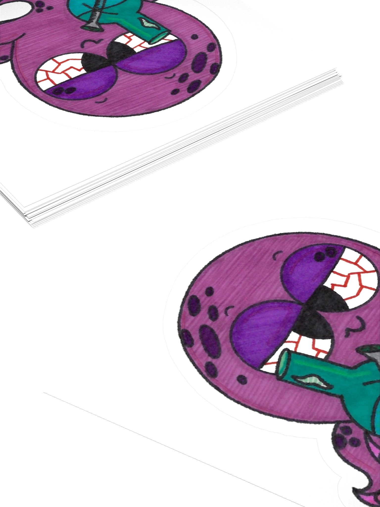 Stoner Octopus Sticker product image (4)