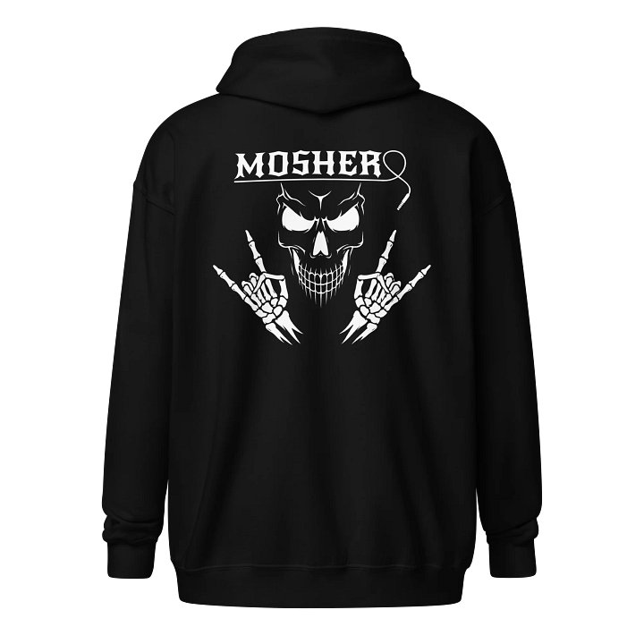 CLEAN OG LOGO ZIP HOODIE product image (2)