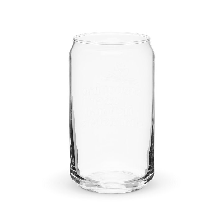 Swooning over Fictional Characters Can-Shaped Glass product image (2)
