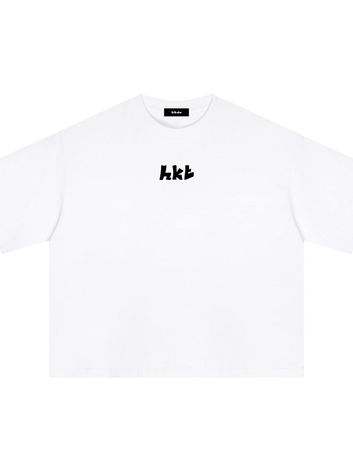 Essential Sorona White Hikato Boxy T-Shirt product image (1)