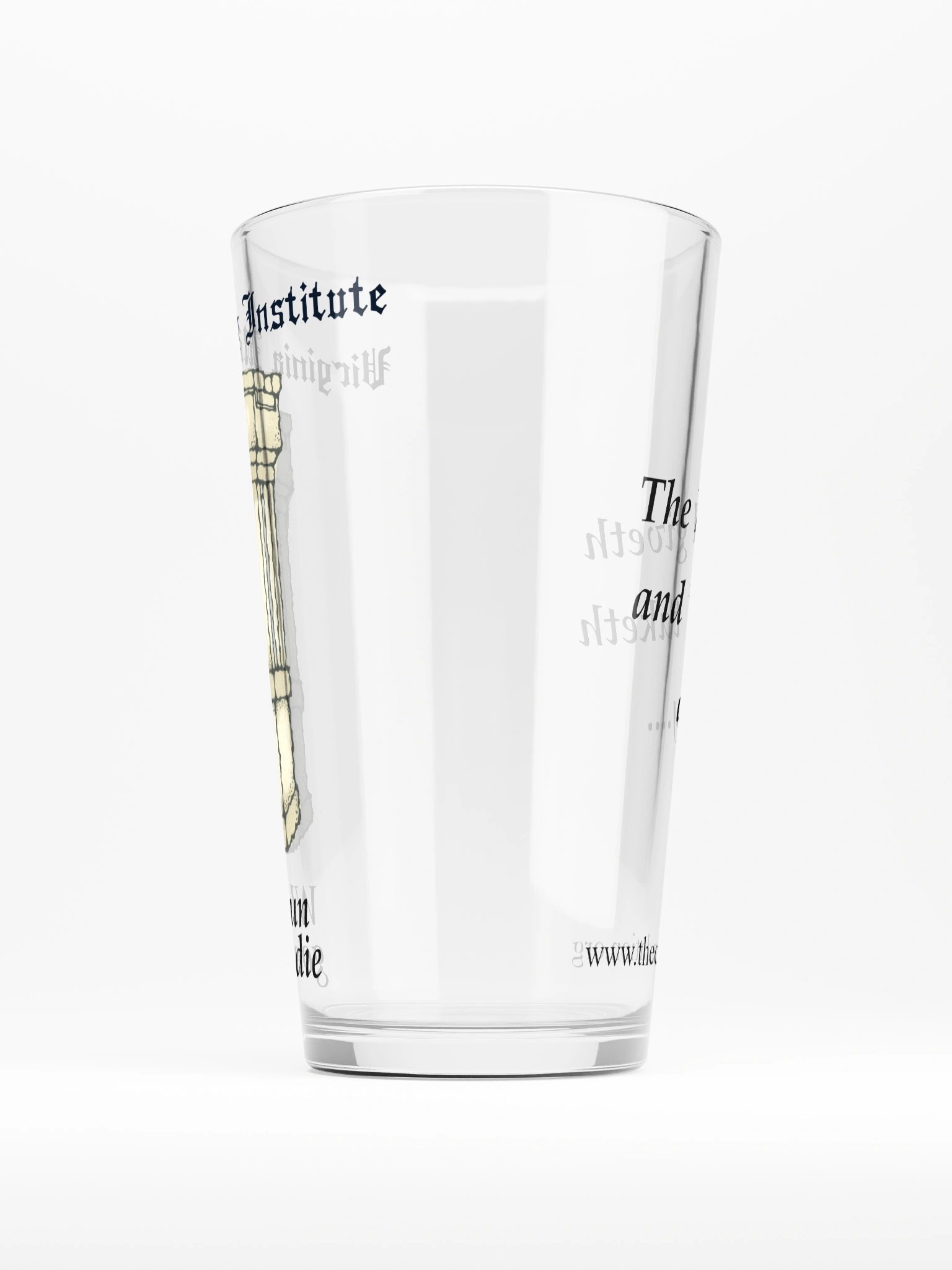 Where Fun Goes to Die Pint Glass product image (4)