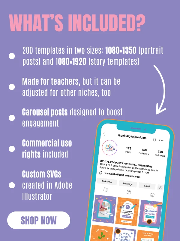 Instagram Templates for TPT Sellers product image (7)