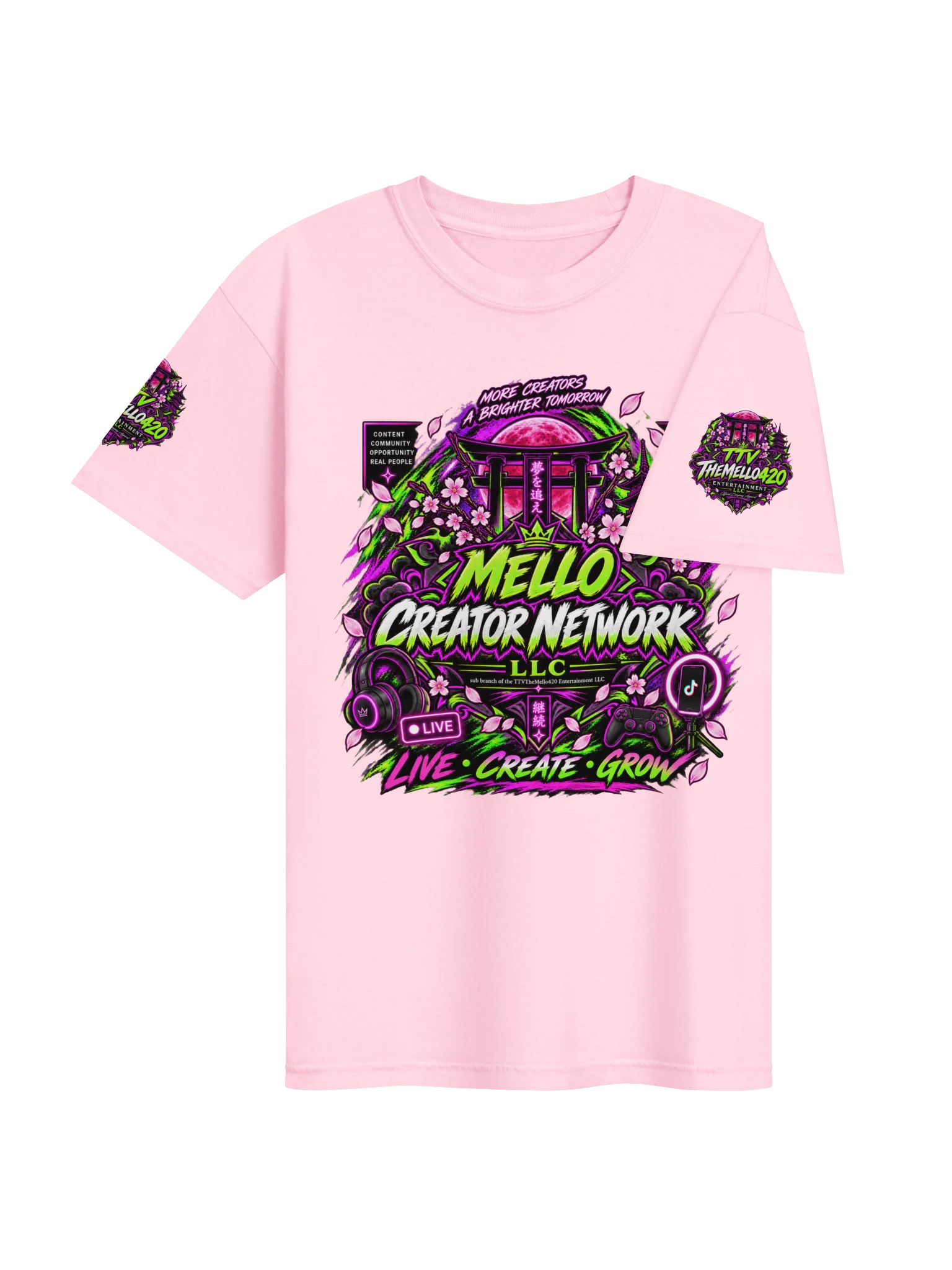 Mello Creator Network T-Shirt product image (8)