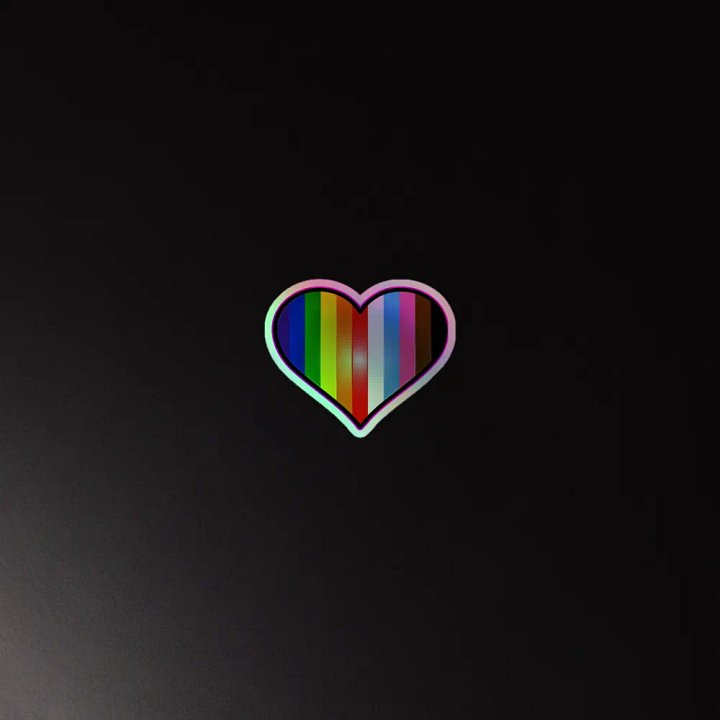 Love is Love Holo Sticker product image (4)