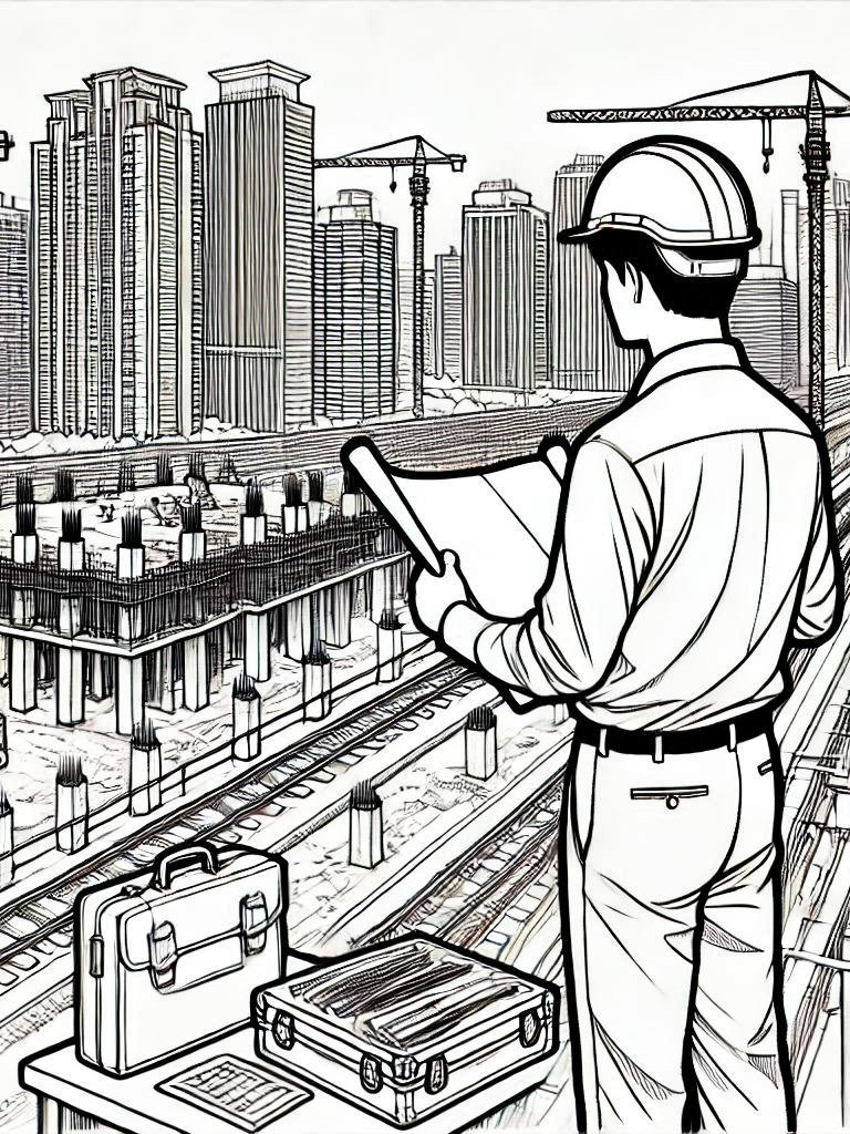 STORES7 KIDS COLORING BOOK (PROFESSIONS) product image (4)