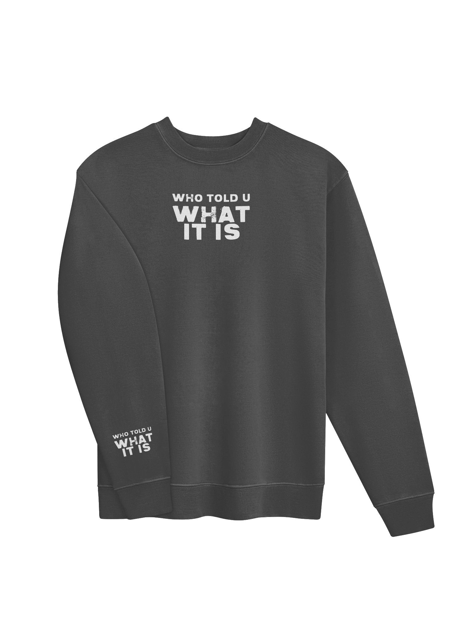 Who Told U What It Is Sweatshirt product image (3)