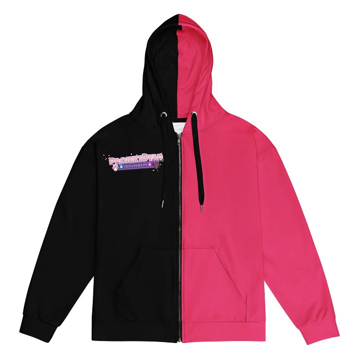 Black & Pink Embry Zip Up product image (2)