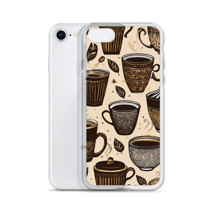 Brewed Elegance Coffee Lover iPhone® Case product image (51)