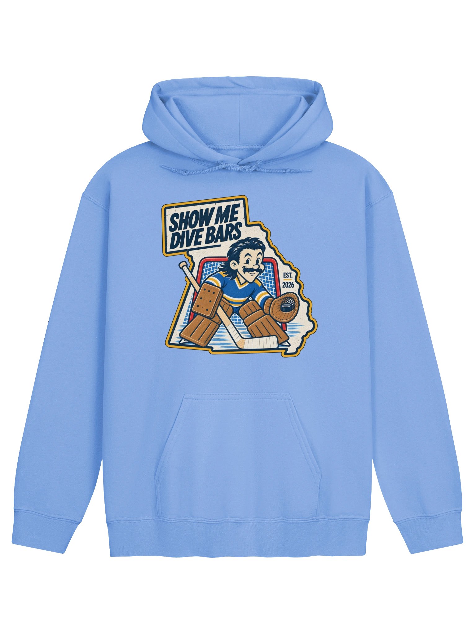 Earl Goalie Hoodie - Powder Blue product image (1)
