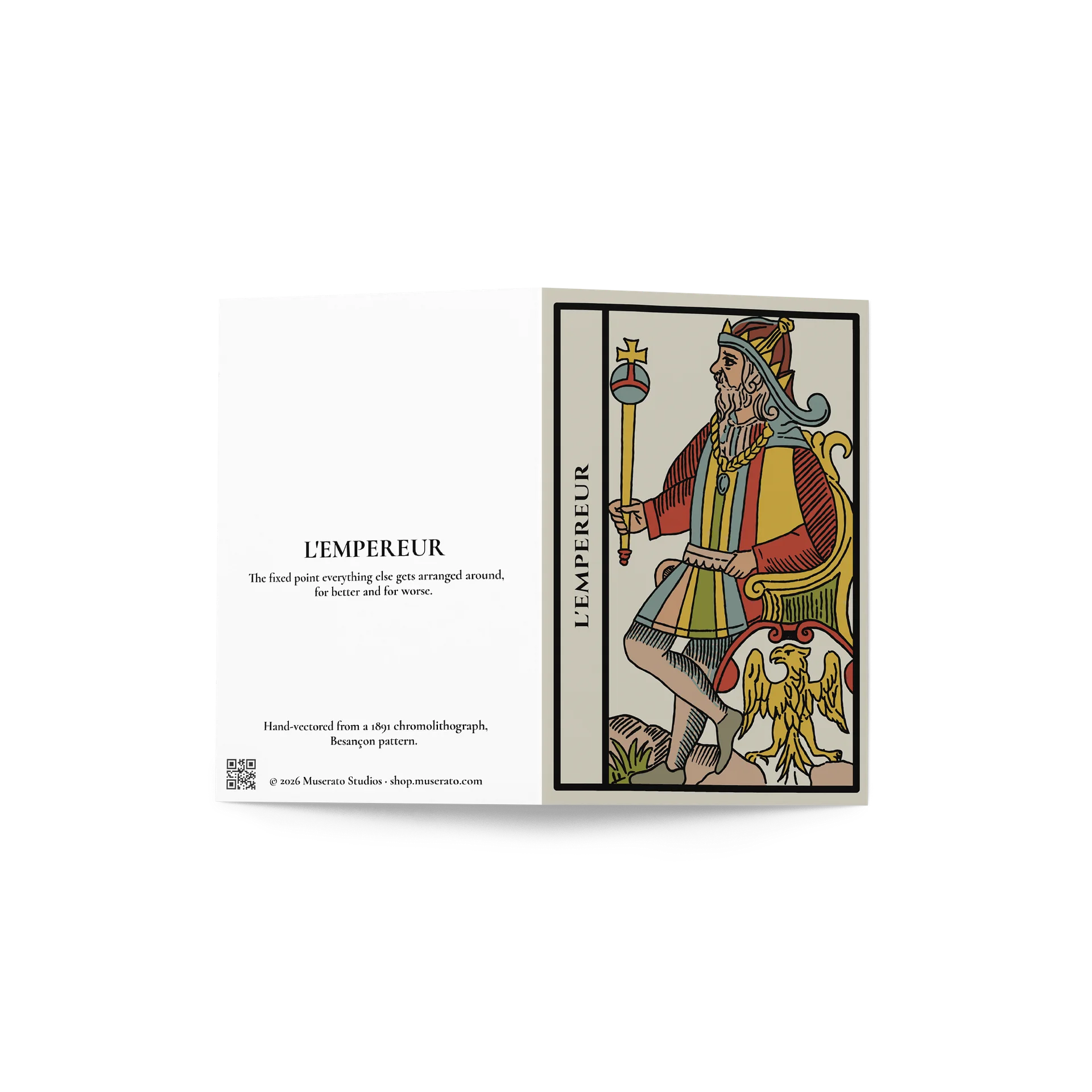 L'Empereur (The Emperor) - Greeting Card product image (2)