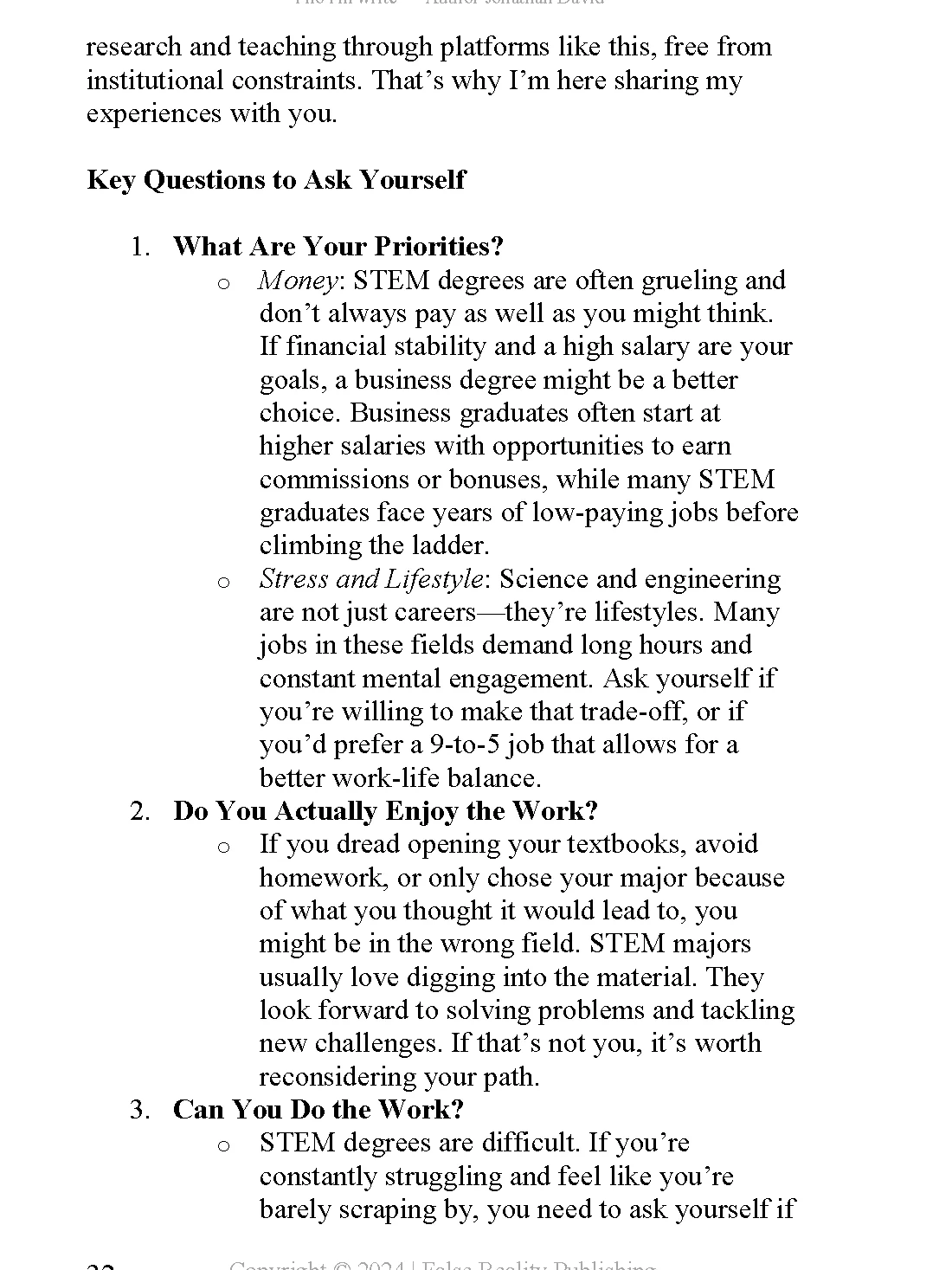 The Daily Dose (Volume 1): 18-Weeks of Daily Motivation for STEM Majors product image (3)