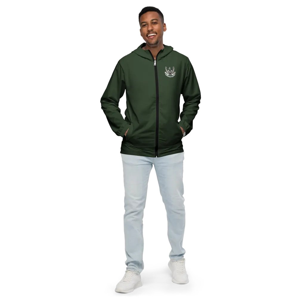 Green Twin Anchor Titan tug Windbreaker product image (9)
