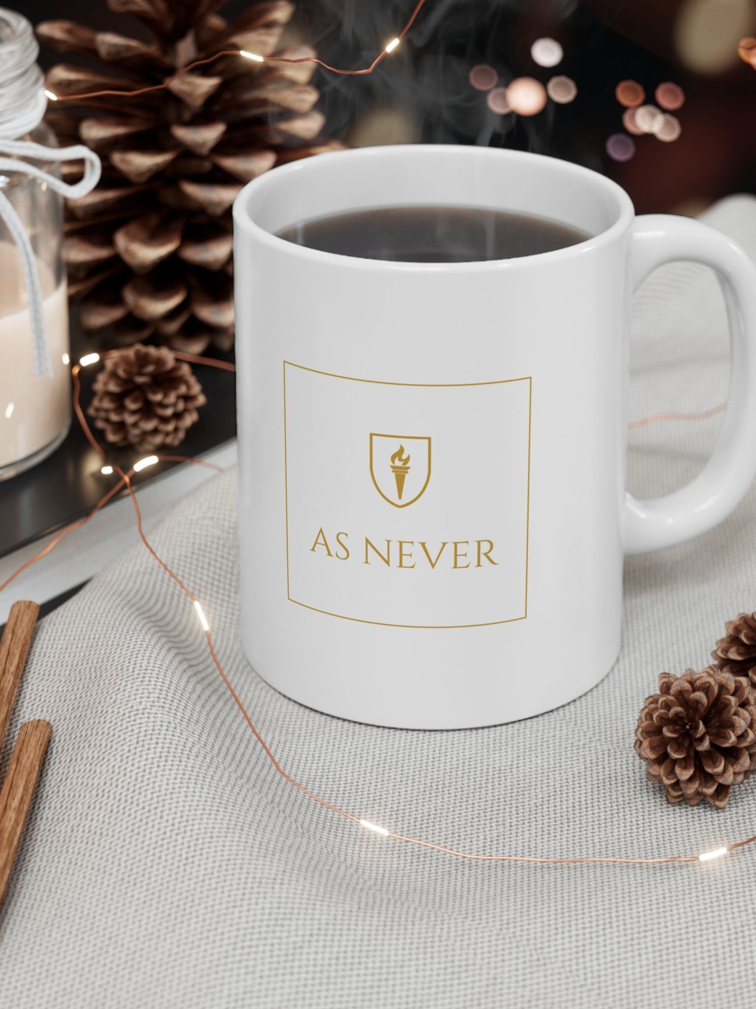 Royal Parody – “No Sweat” Collectible Ceramic Mug (11oz) | As Never Collection product image (4)