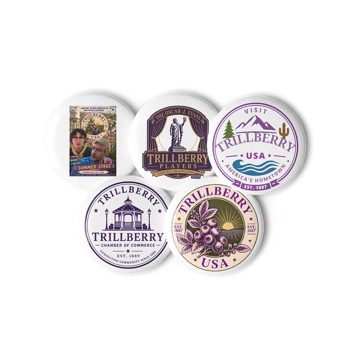 Trilberry, USA Pin set collection 1 product image (3)