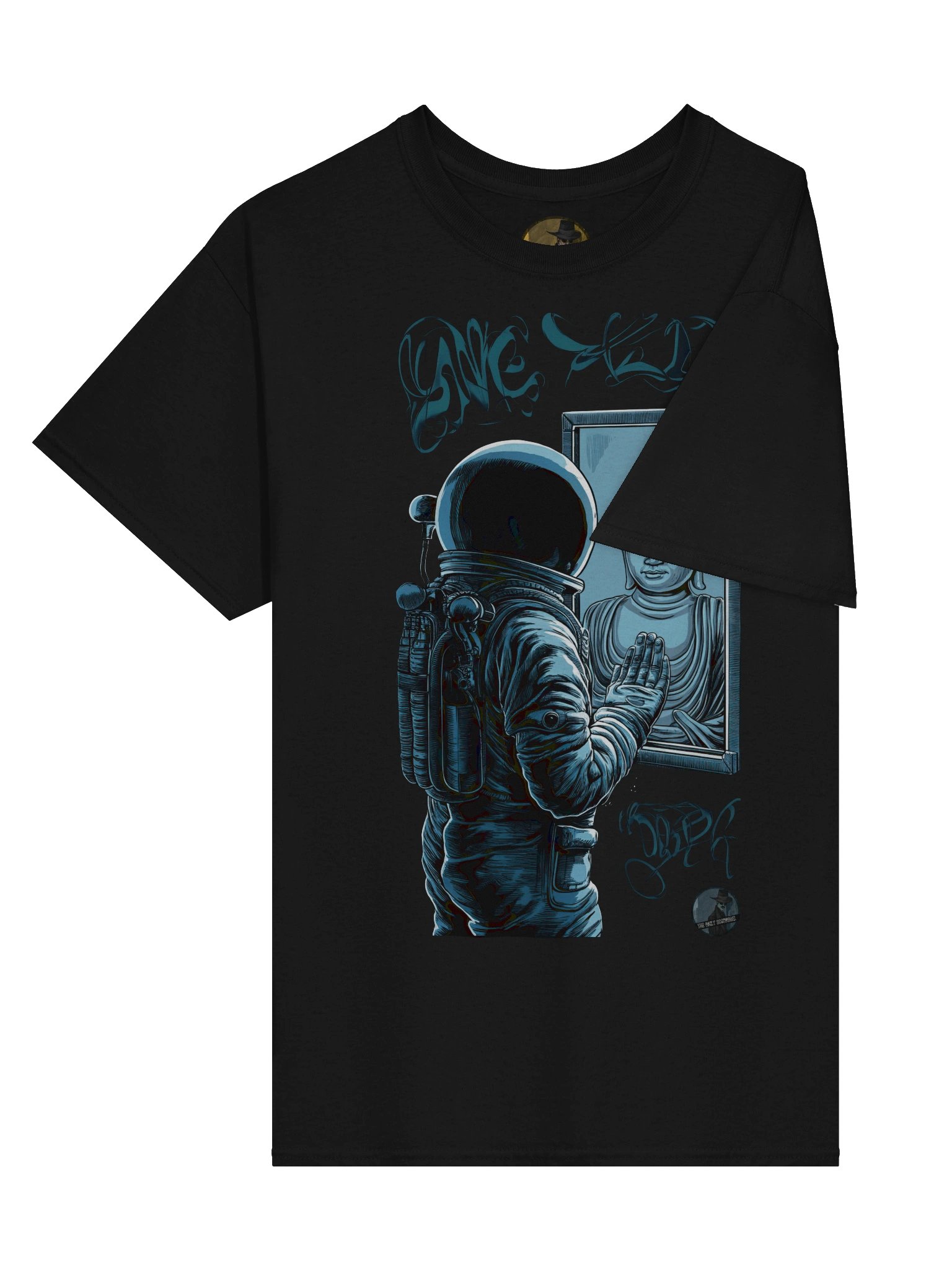 Astronaut Buddha Graphic Tee product image (3)
