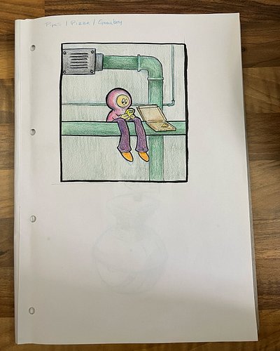 Pizza | Pipes | Gameboy