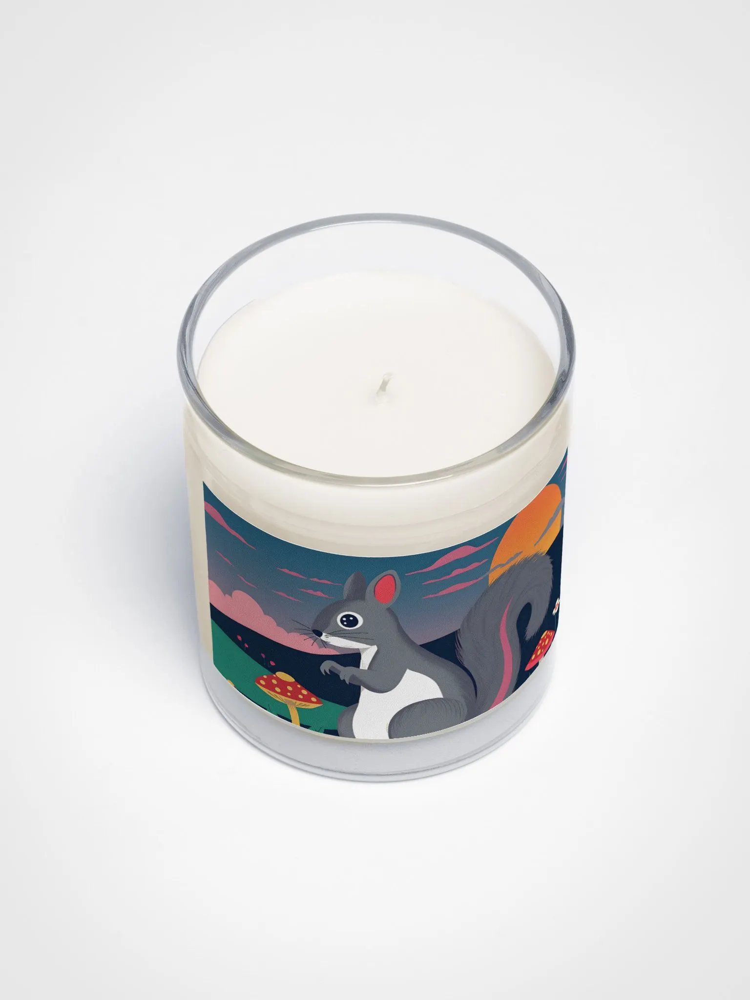 Sunset Squirrel Soy Wax Candle product image (3)
