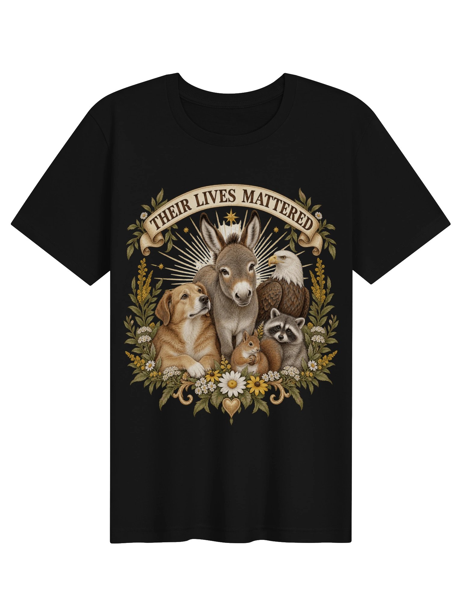 Their Lives Mattered Artistic Design Unisex T Shirt product image (1)
