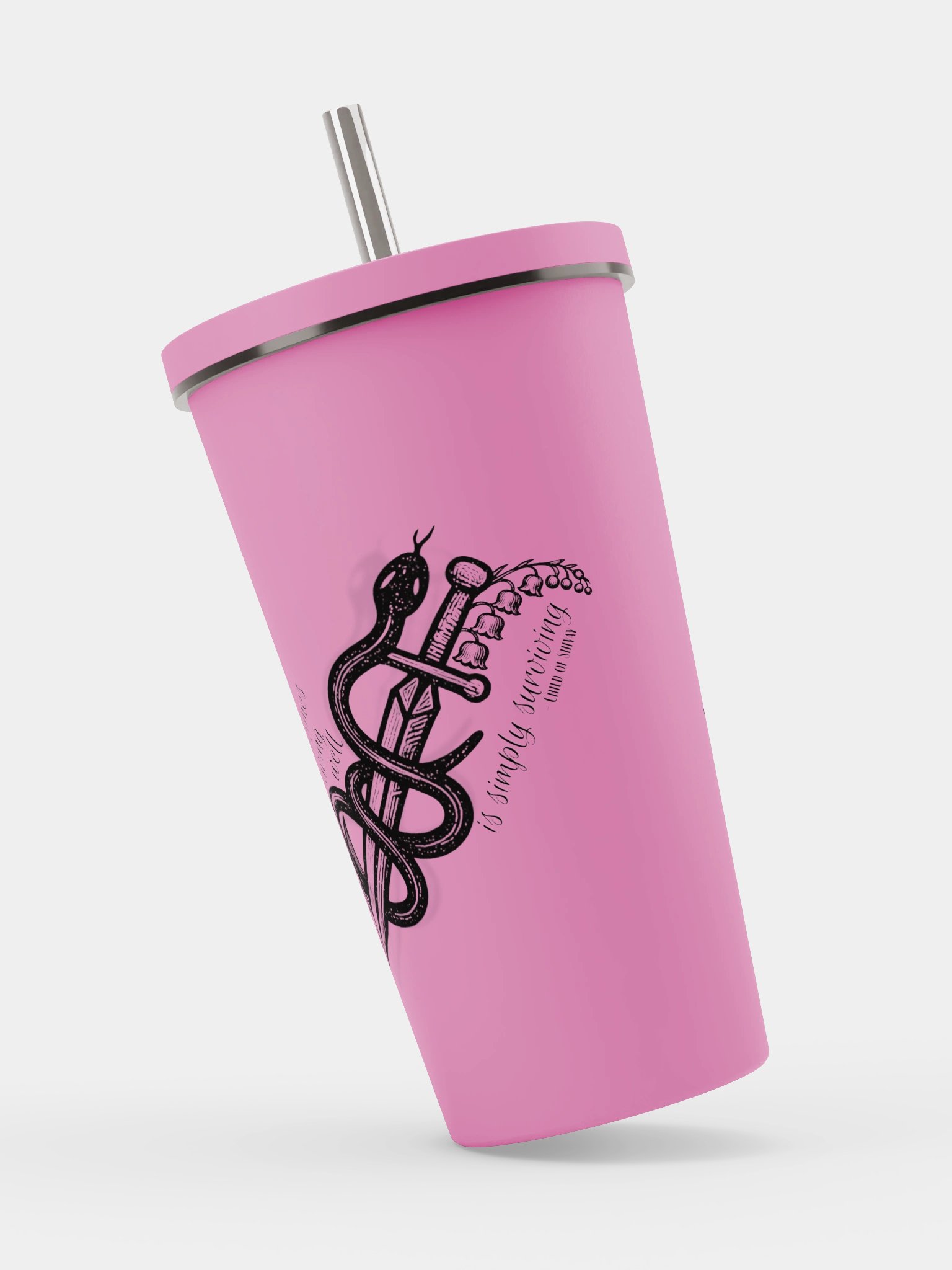 Team Kesh | Surviving Tumbler with Straw product image (3)