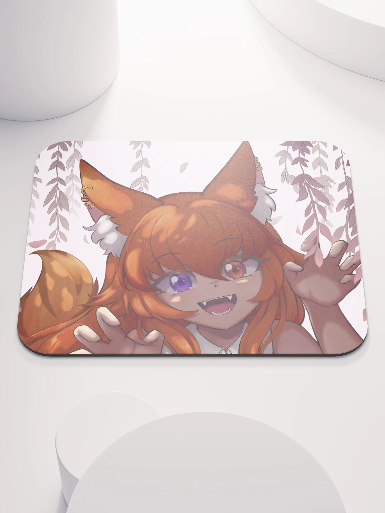 Foxy Fun Mouse Pad product image (1)