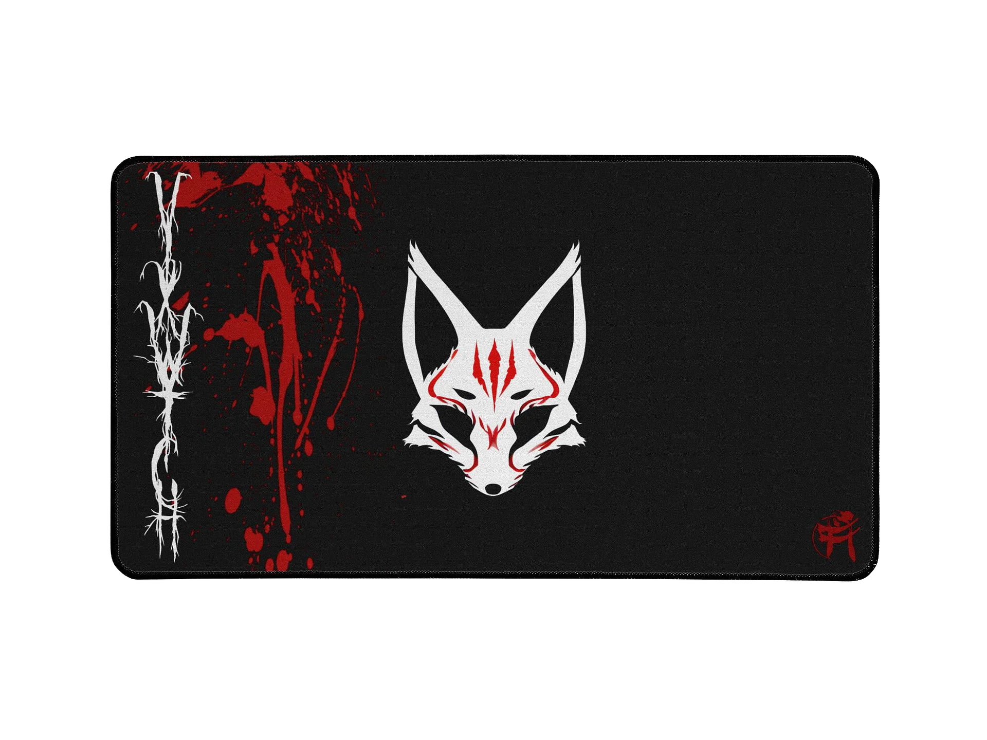 【VIXWYTCH】 Fox Mask Metal Desk Mat 12