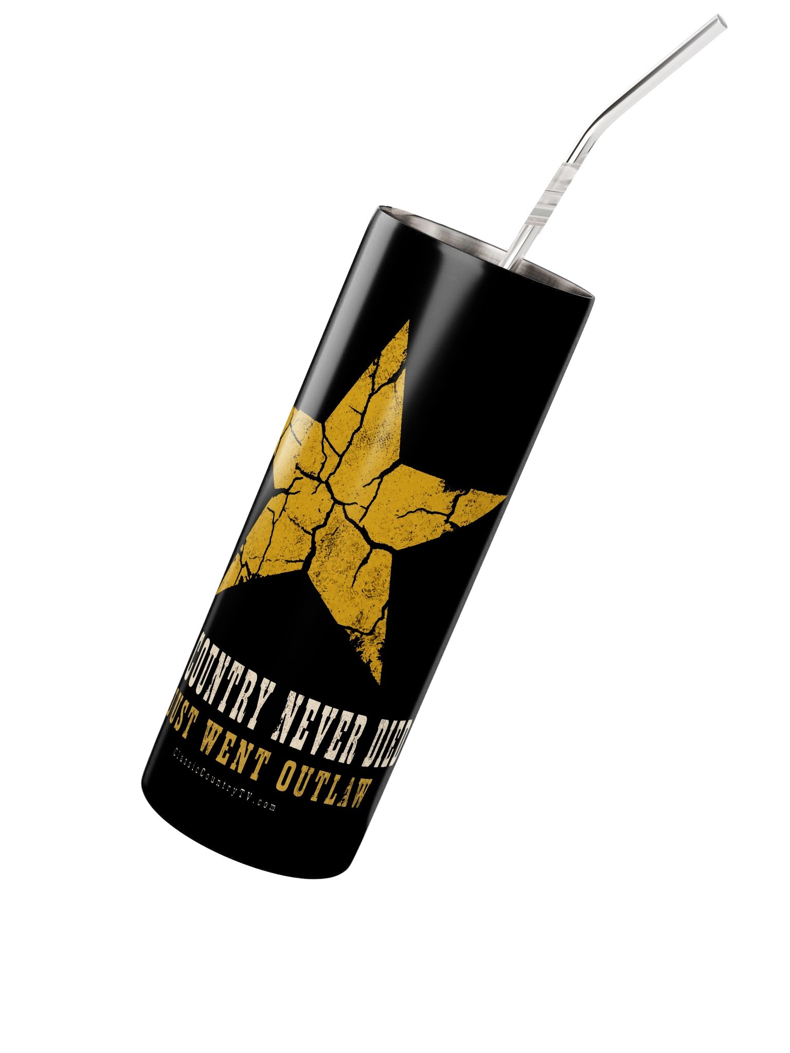 Cracked Star 20oz Tumbler — Classic Country TV | Drop 001 product image (2)