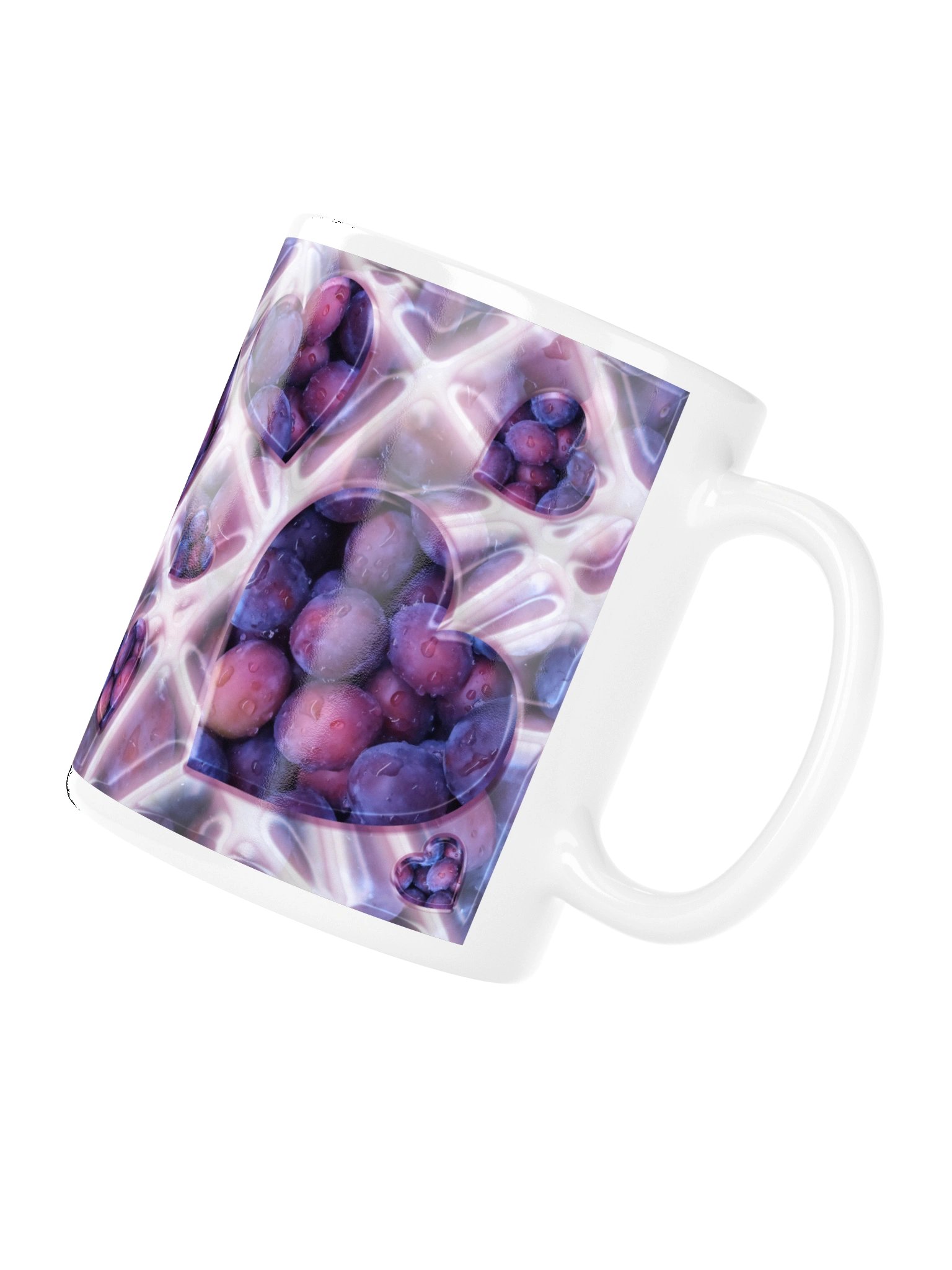 Real Plums Mug with Glassy Hearts product image (4)