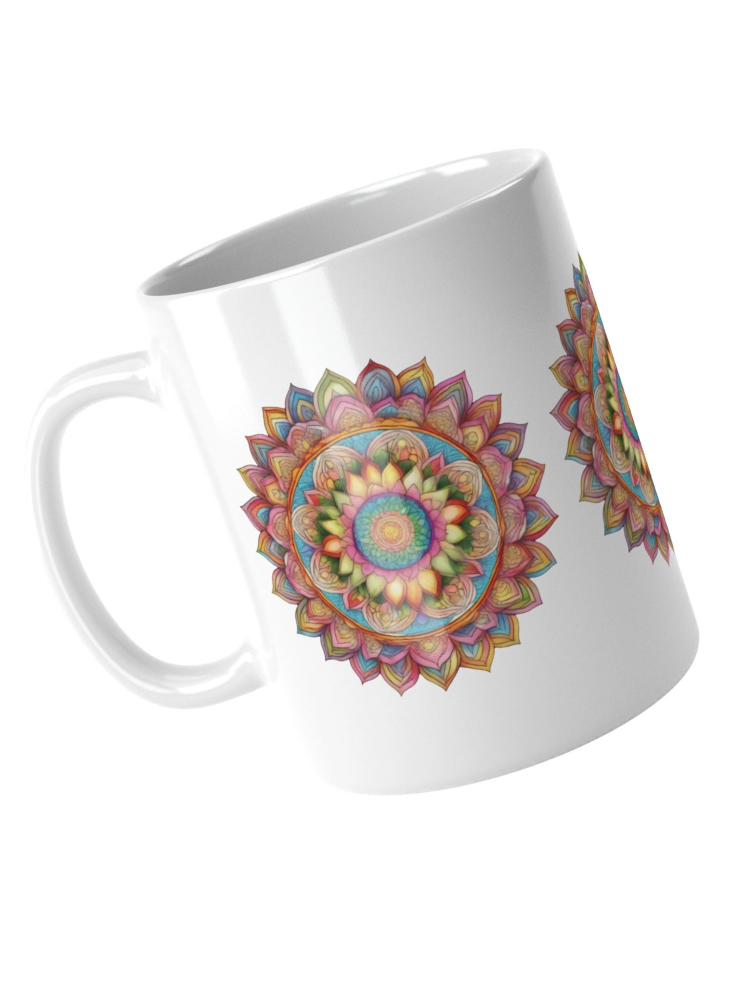 Golden Bloom Mandala - Mug product image (5)