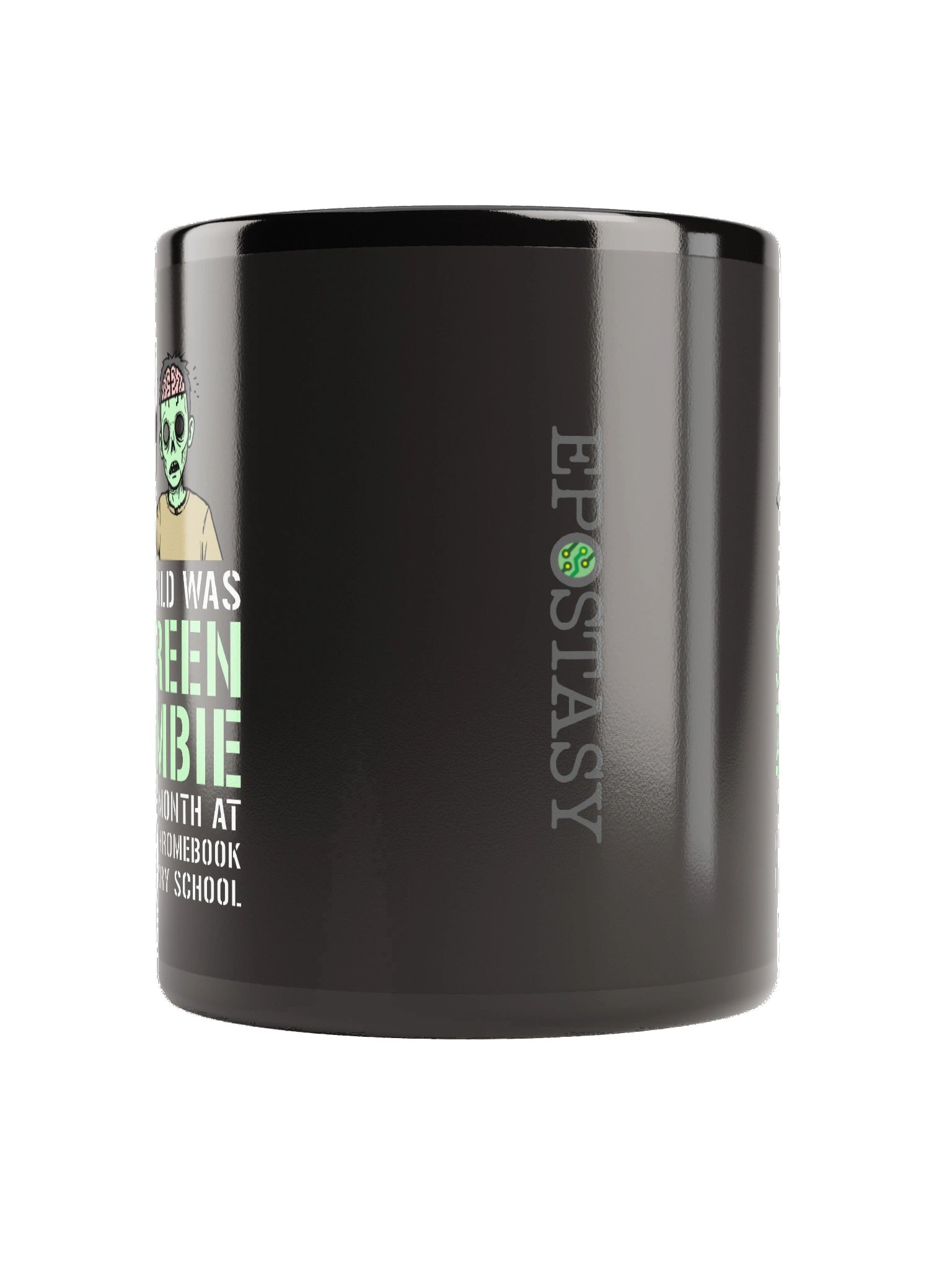 Chromebook Screen Zombie Black Mug product image (2)