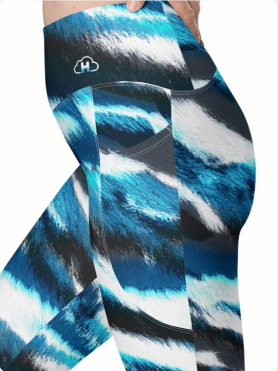 Animal Blue-Leggings with pockets product image (6)