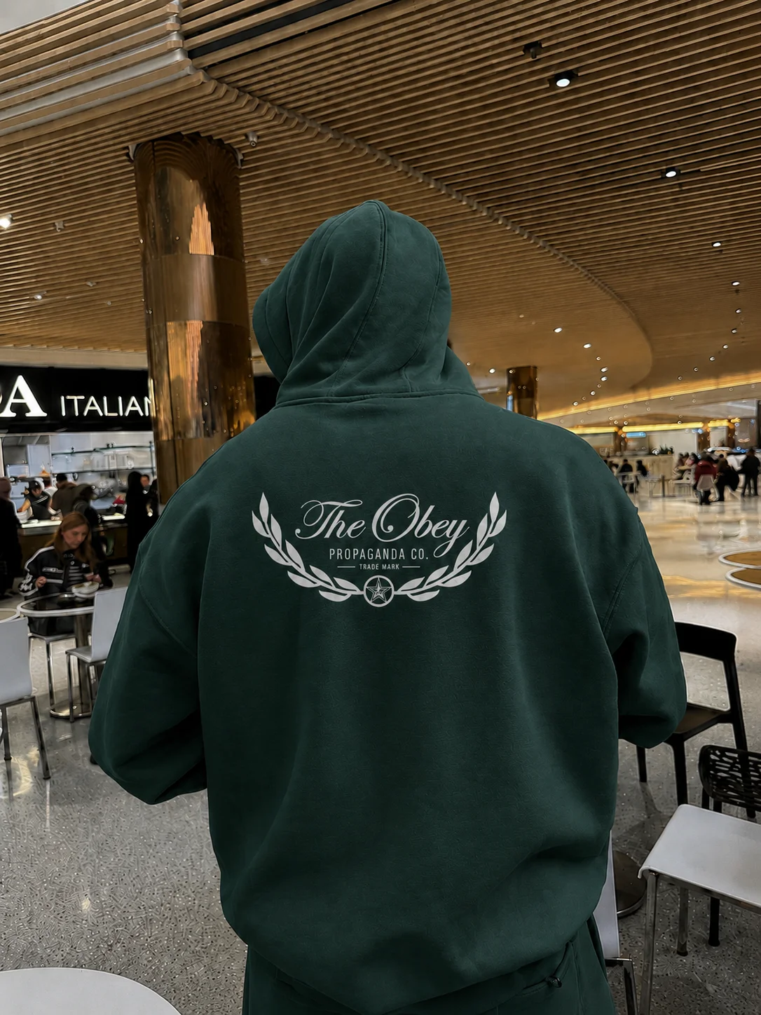 Vintage Laurel Crest Hoodie product image (1)