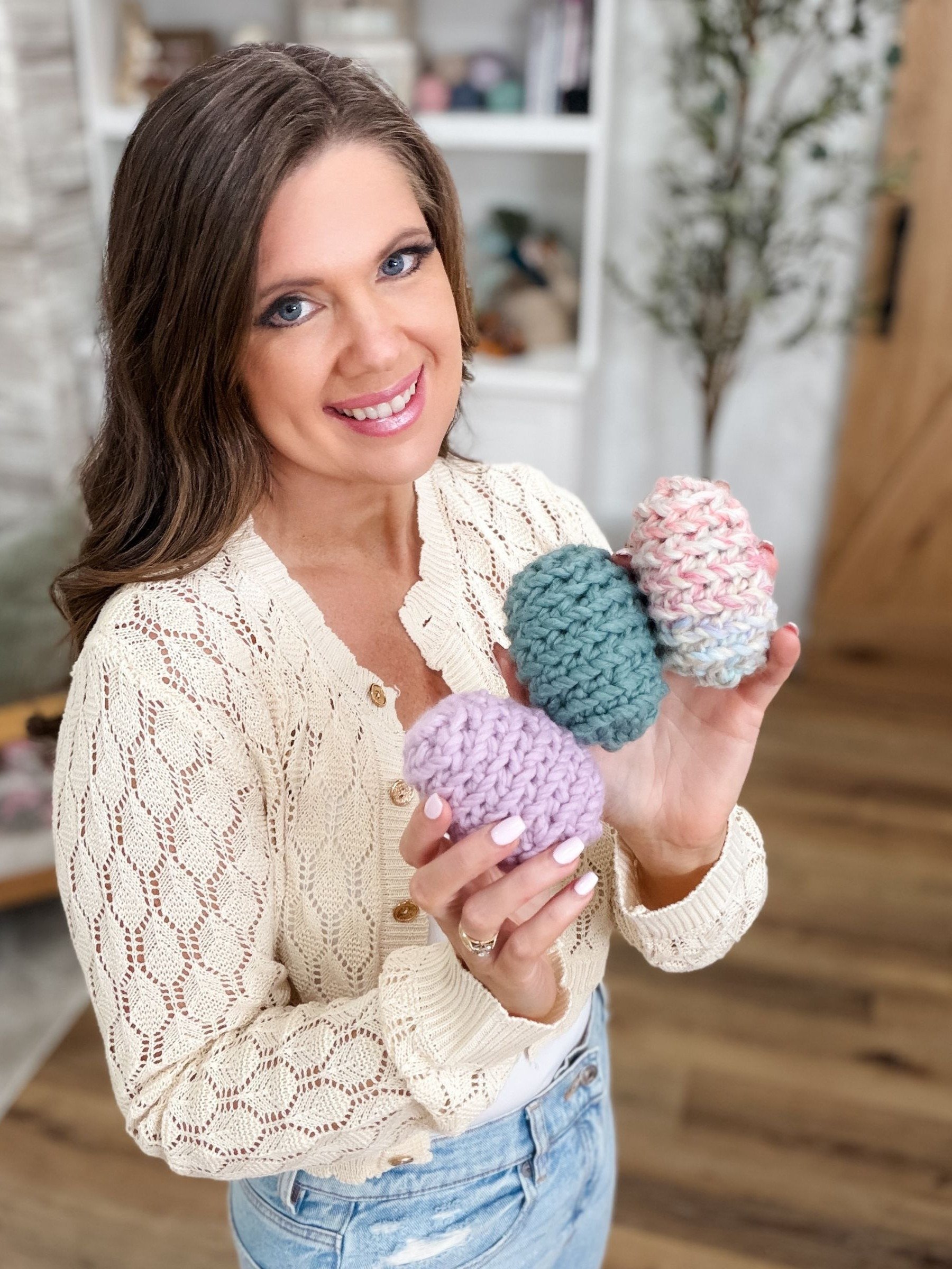 Rustic Farmhouse Easter Egg Crochet Pattern product image (3)