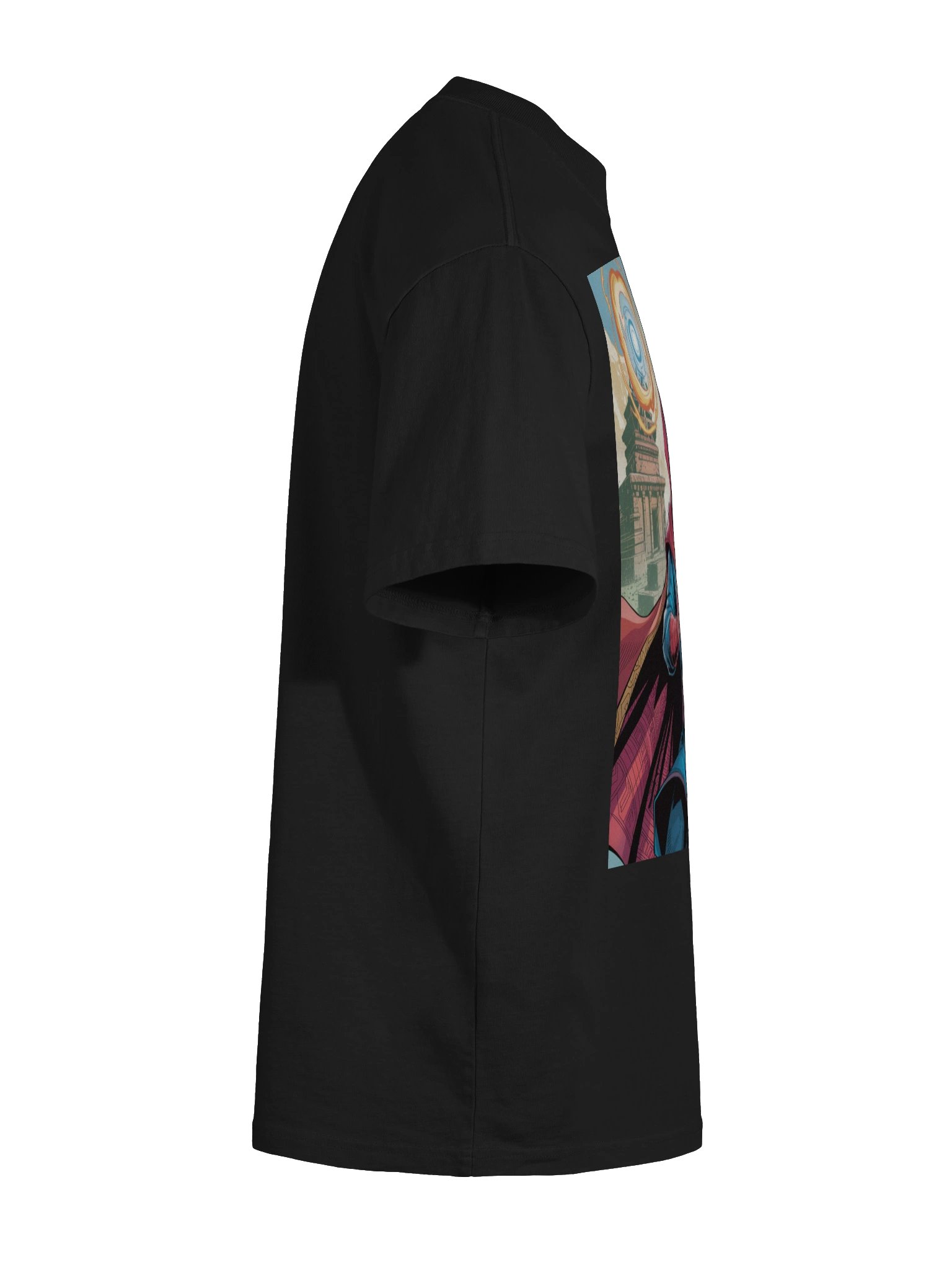 Doctor Strange Kamar-Taj Summon Oversized Faded T-Shirt – Mystic Portal Eclipse product image (11)