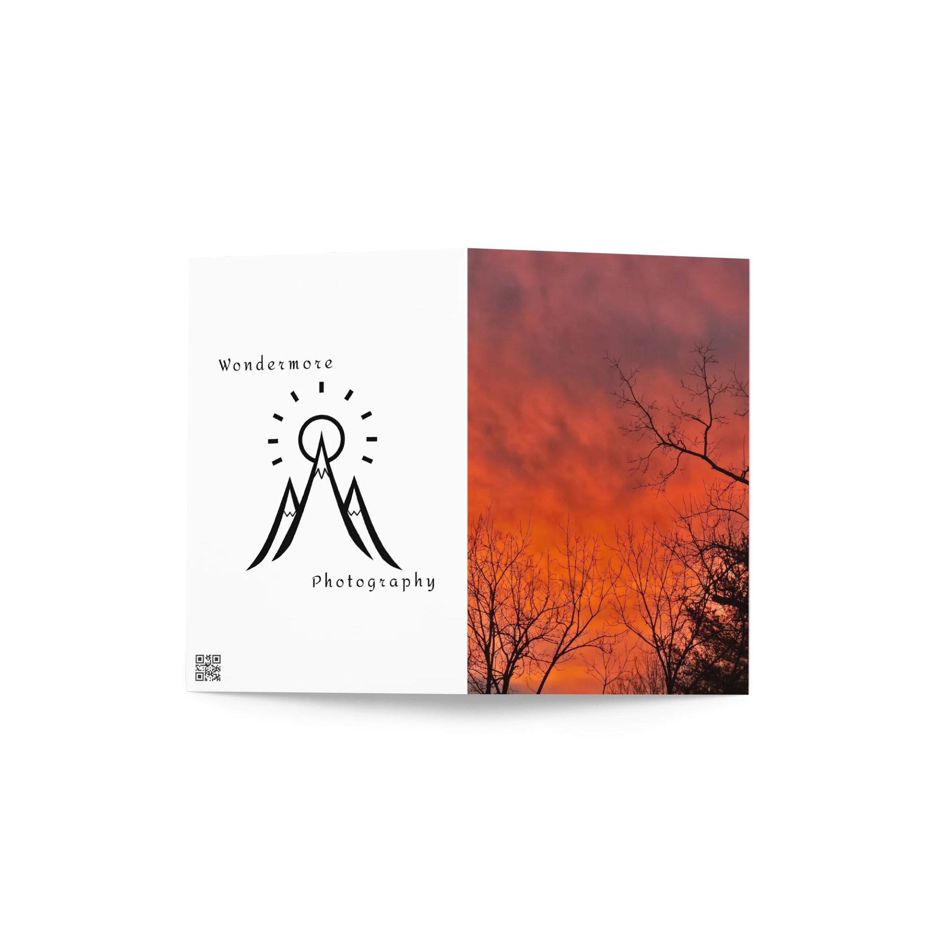 Sunset Silhouette Greeting Card product image (4)