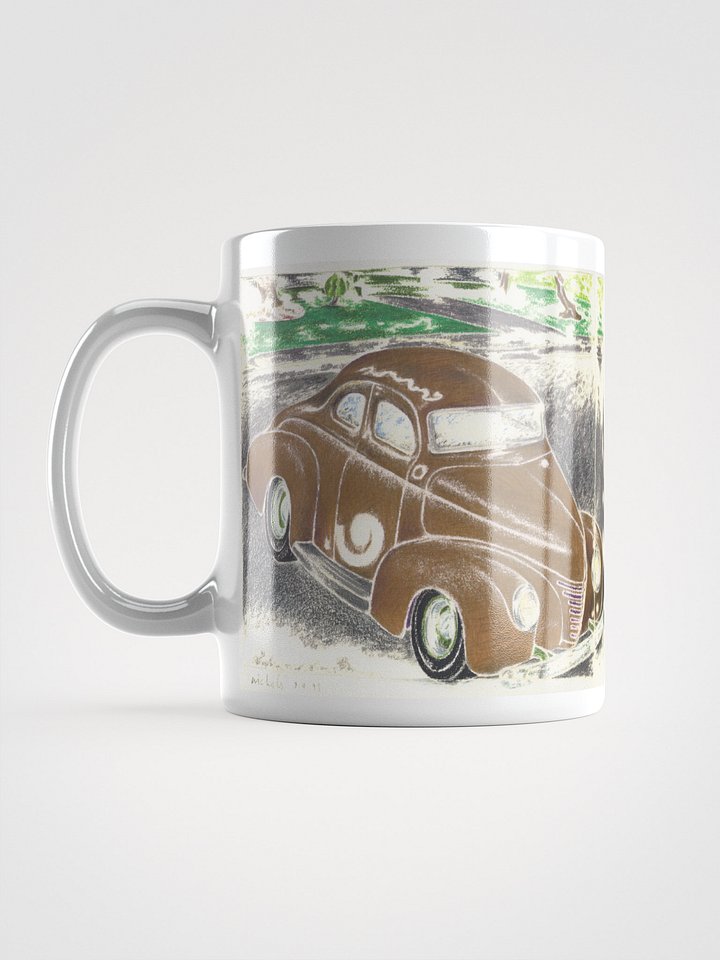 Two Customs on White Glossy Mug product image (2)