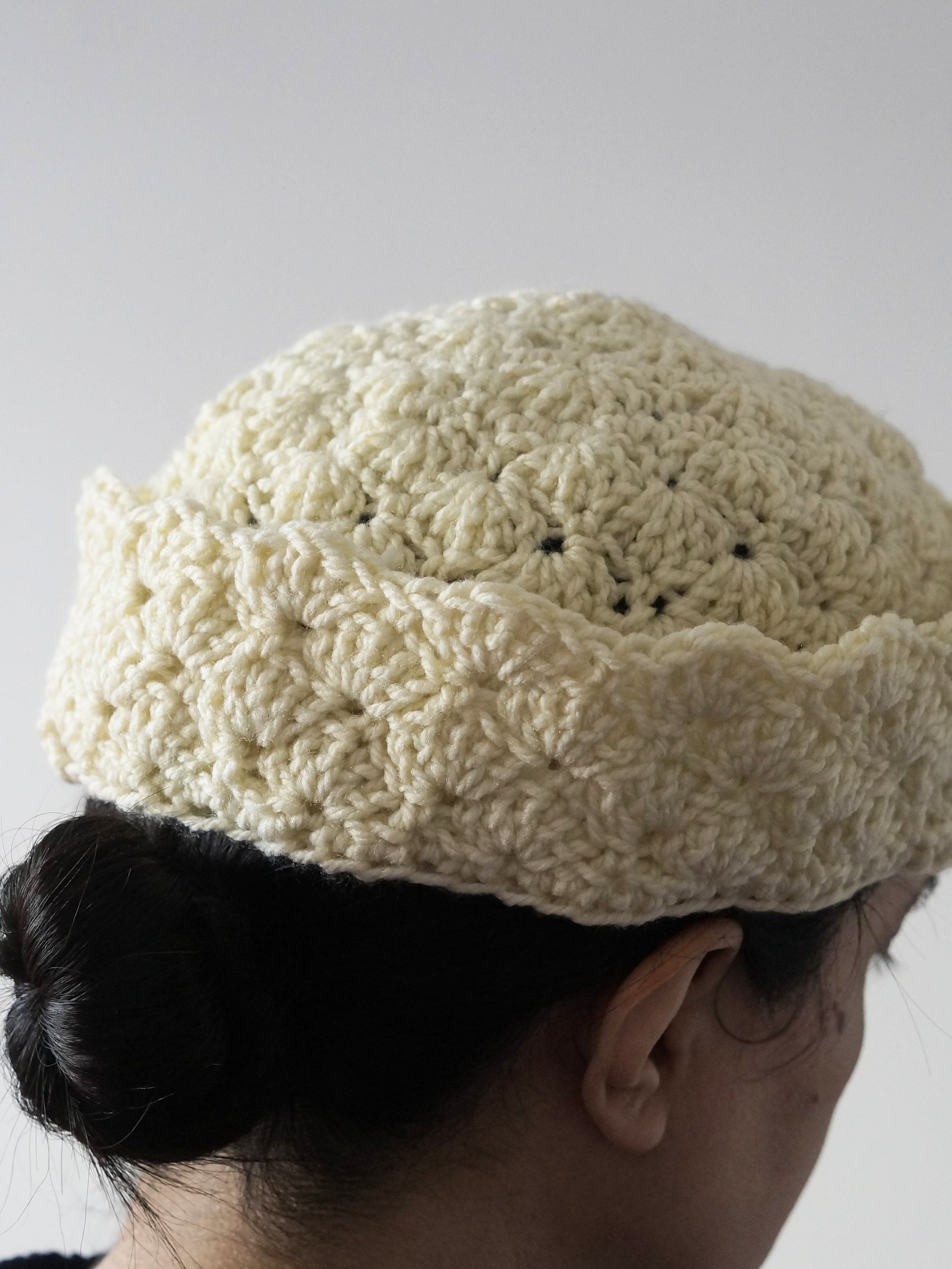 Shell stitch sailor hat Crochet pattern product image (3)